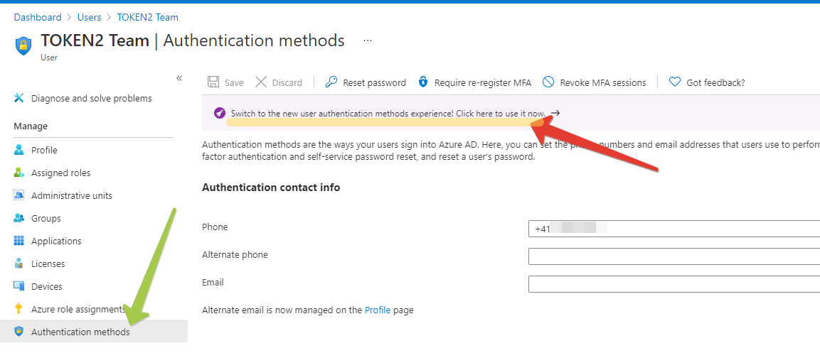 Office 365 - Protecting user accounts with FIDO2 keys (TAP method)