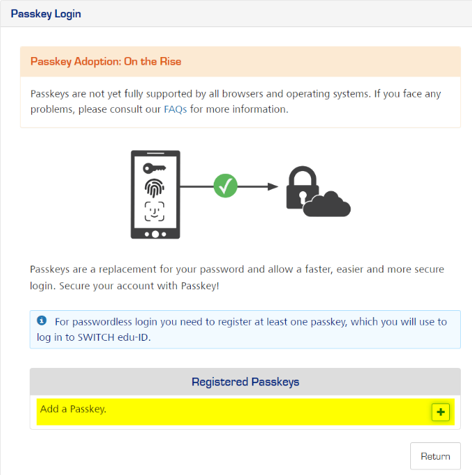 Using Token2 hardware tokens and security keys to secure your Switch edu-ID account