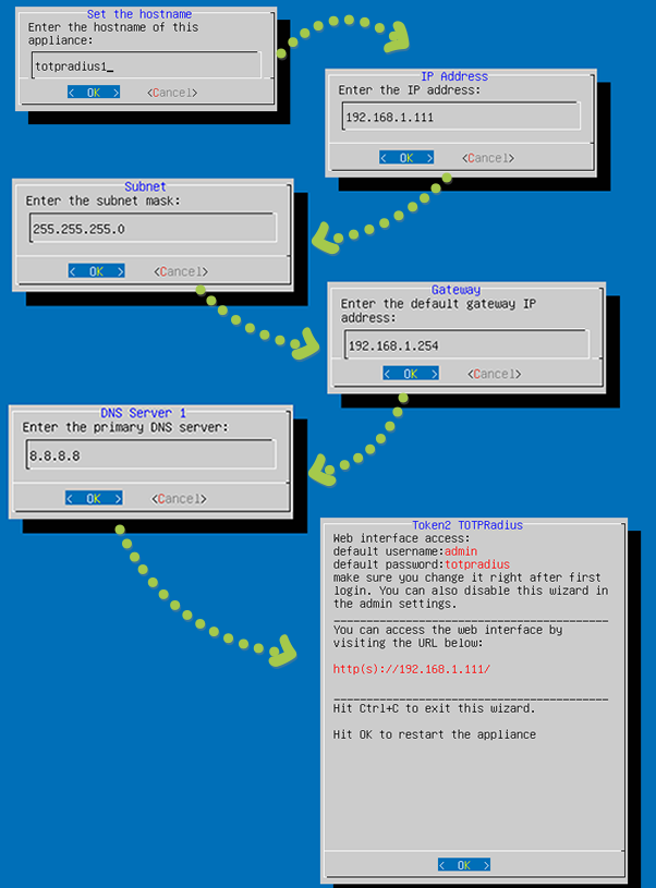 TOTPRadius - Installation and initial configuration