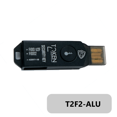 Token2 T2F2-ALU FIDO2, U2F and TOTP Security Key